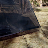 Sunblocker Privacy Screen End Wall - Black