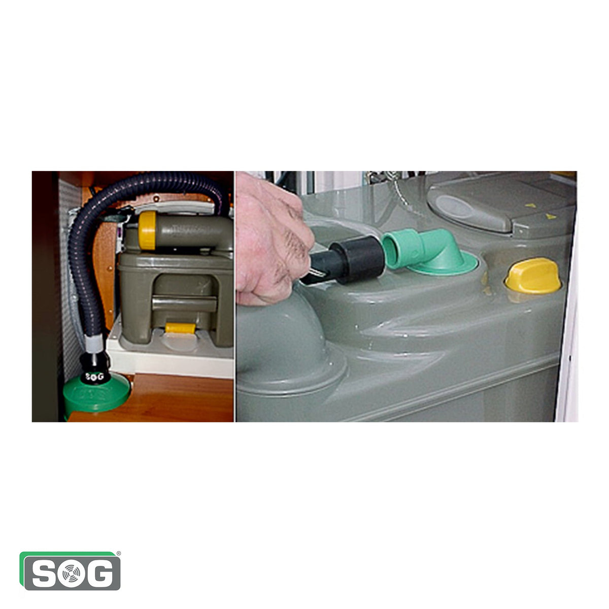 SOG Toilet Ventilation System - Floor Vent