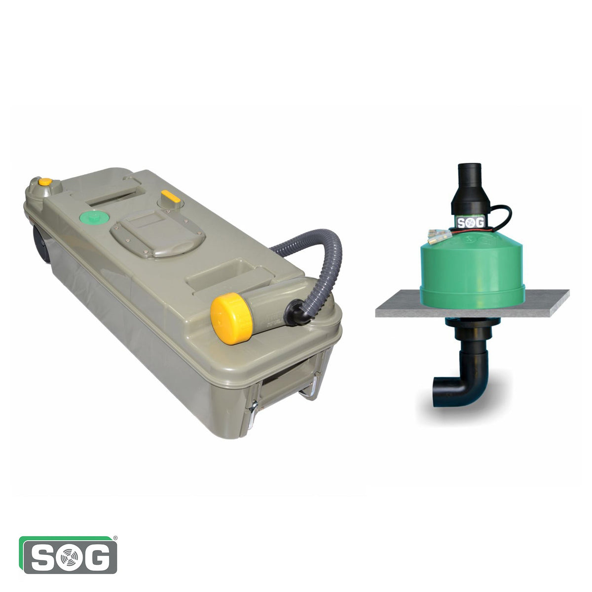 SOG Toilet Ventilation System - Floor Vent