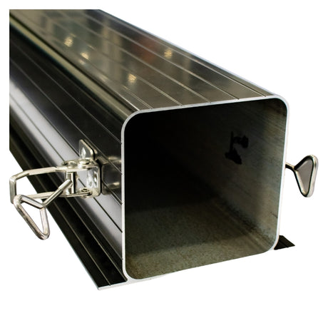Pole Carrier with end removed to see inside