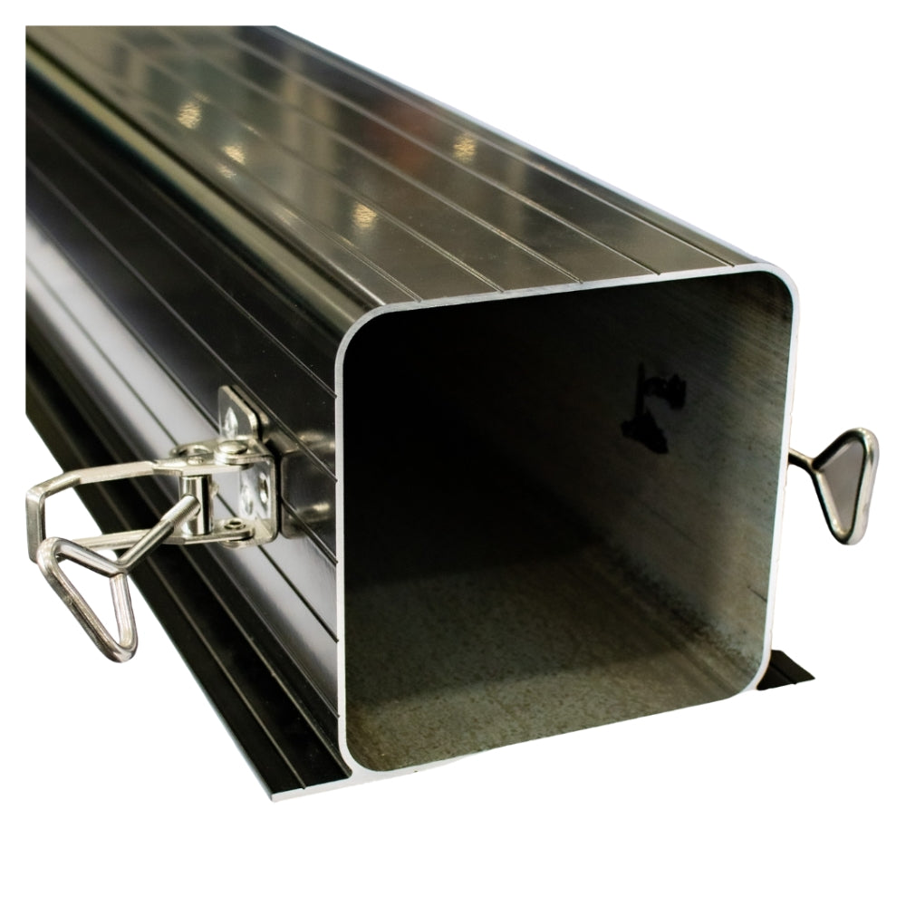 Pole Carrier with end removed to see inside