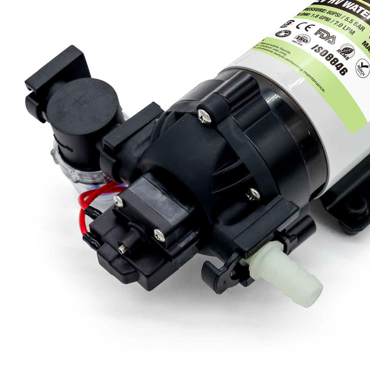 Aussie Traveller 12V RV Water Pump - 7.0LPM